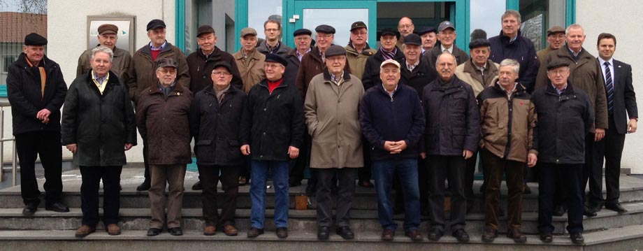 Vorstand Erste Kompanie St. Hubertus Schuetzenbruderschaft 1921 Elsen e.V.